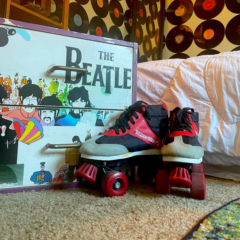 European 1990’s Street Teens skates. Bought in France Way cool! One of a kind!